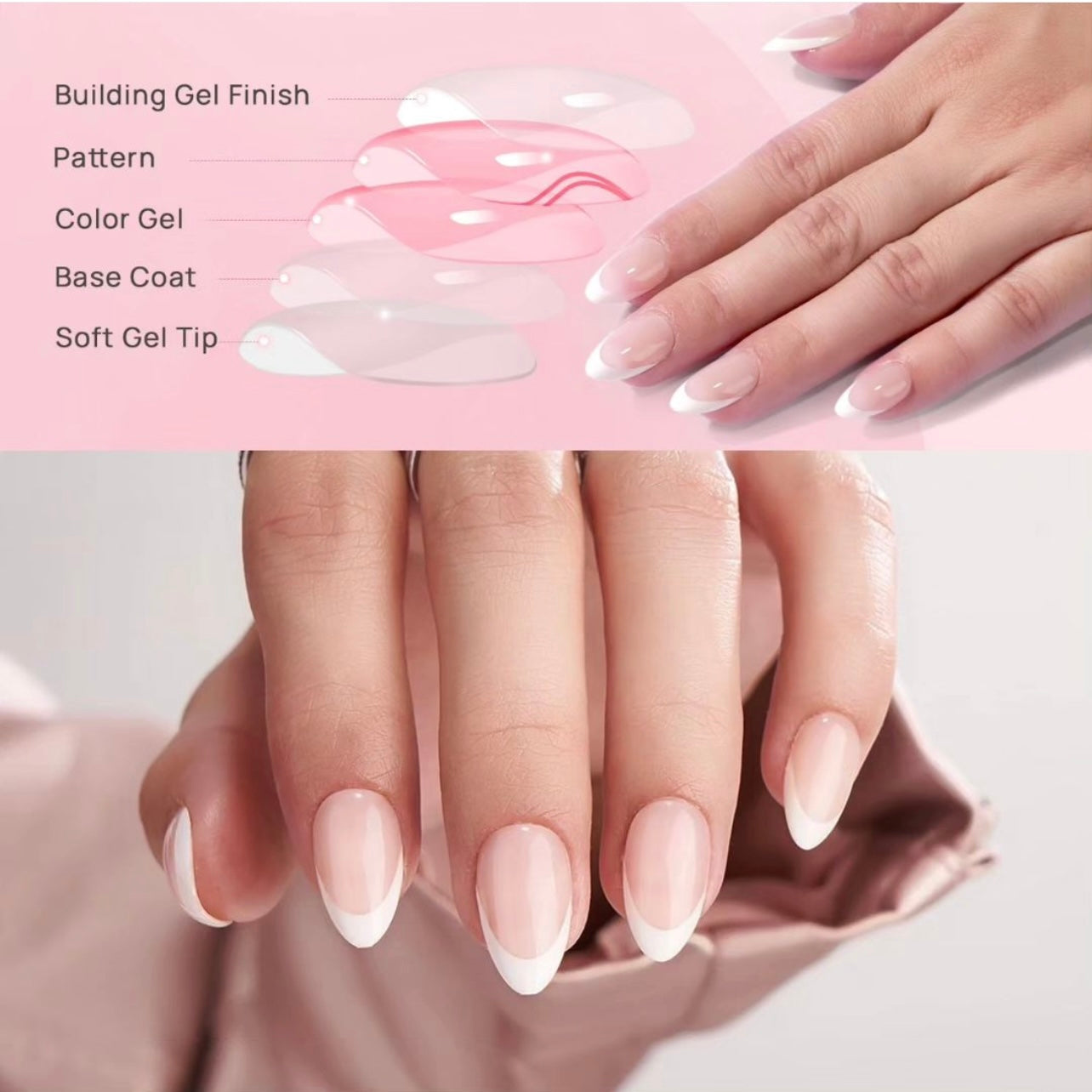 Gel Press On Nails - Travel Kit