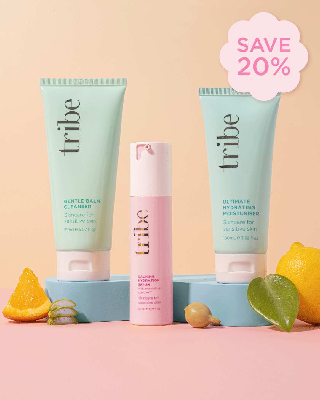 Tribe Best Sellers + Calming Hydration Serum