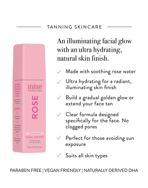 Rose Illuminating Facial Tan Mist